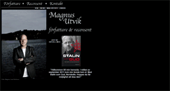 Desktop Screenshot of magnusutvik.se